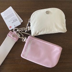 Lululemon dual pouch wristlet